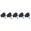 5Pcs M6 Plastic TriangularHead Arc Handle Screws Locking Bolt Fastener Accessory 15mm