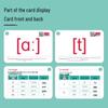 English IPA Pronunciation Flashcards - 48 Pieces for Beginner To Junior High Learning