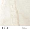 ELLE French Textured Pleated Midi Skirt