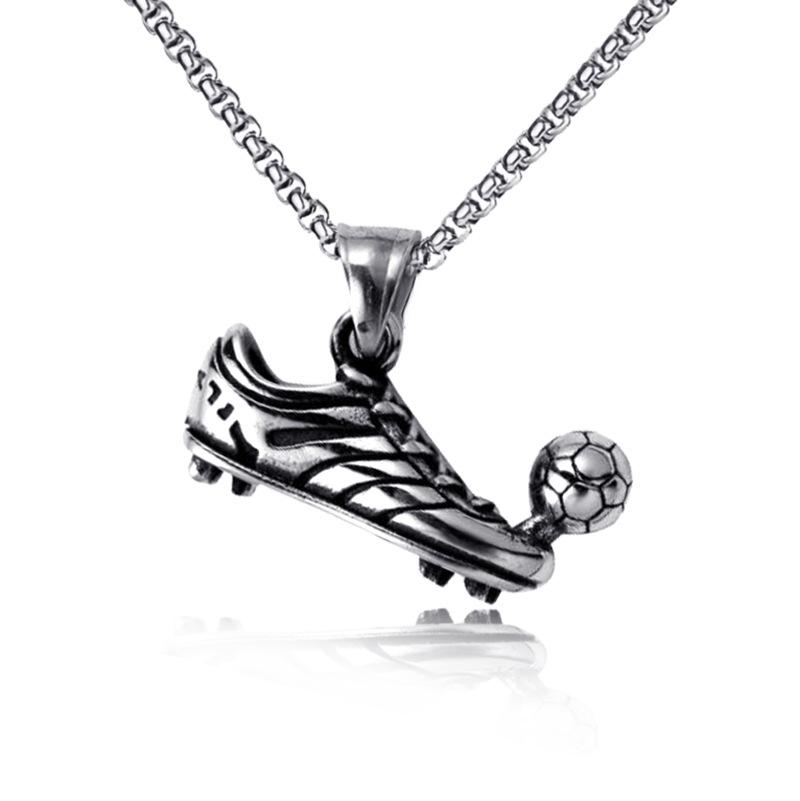 Collana Ciondolo Sneaker Moda Tifoso di Calcio - Gioielli in Lega