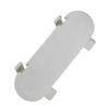 1pc Car New Roof Rack Side Rail Cover 68141170AC Silver Gray For Jeep Cherokee 2014 2015 2016 2017 2018