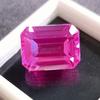 10-11 Ct Natural Pink Sapphire Emerald Cut Beautiful Certified Loose Gemstone