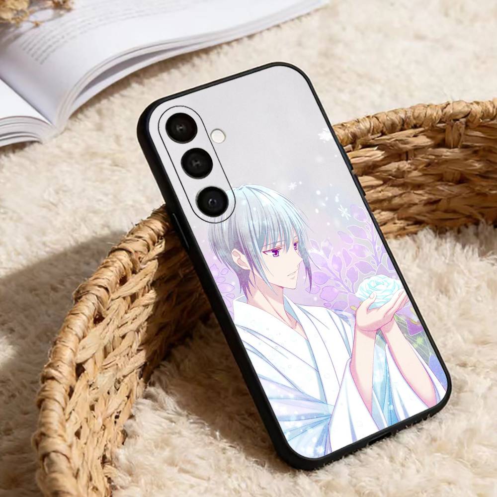 Anime F-Fruits B-Baskets Phone Case For Samsung Galaxy A20,21s,22,31,32,52,53,72,73,80,91 Soft Black Shell