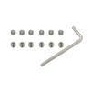 12Pcs Brass Wheel Spoke Balance Weights Kit For Motorcycle Spoked Wheels