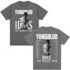 Yungblud IDOLS The World Tour 2026 Maglietta Uomo Donna Hip Hop Manica Corta Magliette Casual Cotone Oversize Maglietta Streetwear