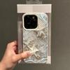 Ins Summer Sea Style Starfish and Pearl Shockproof Phone Case for iPhone 17 17E 16 15 14 13 12 11 Pro Max Soft TPU Cover