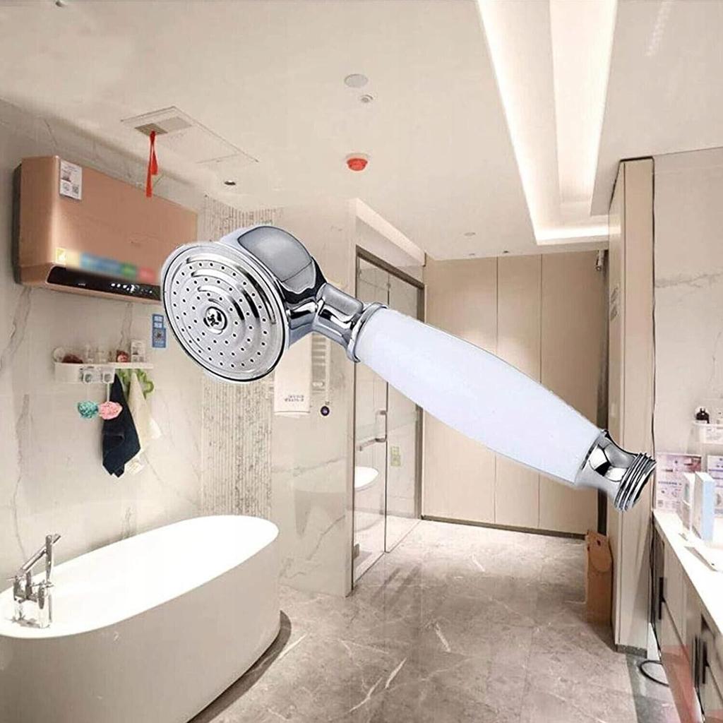 Retro Brass Vintage Old Chrome Shower Head