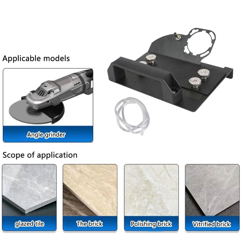 Angle Grinders Stand for Tile 45° Chamfer Cutting Angle Grinders Stand Grinders Holder 45 Degree Multifunctional Chamfer