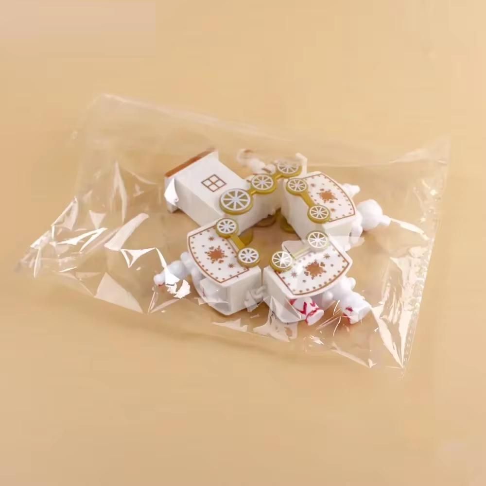 Christmas Plastic Train Decorations Mini Snowman Gingerbread Decorations for Trains Christmas Trains Christmas Decorations Gifts
