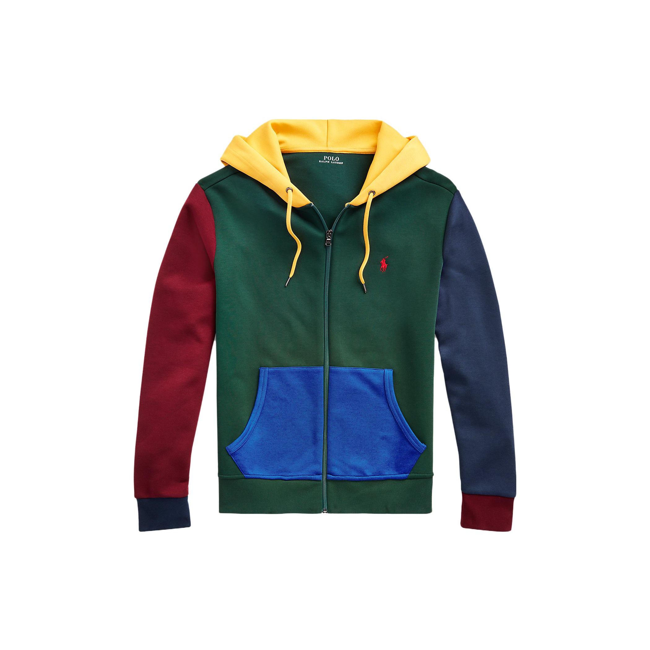 

Polo Ralph Lauren SS23 Худи с длинным рукавом на молнии в стиле колор-блок Мужские худи Многоцветный 3533-10001-0109-095 L