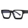 Retro Square Light Eyeglass Frame Women Men Transparent Unisex Glasses For Female Male