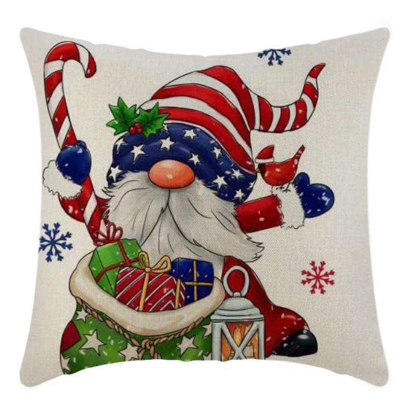 Weihnachts-Überwurf-Kissenbezug Heimdeko Weihnachtsgeschenk Kissen Sofakissenbezug Kissenbezug