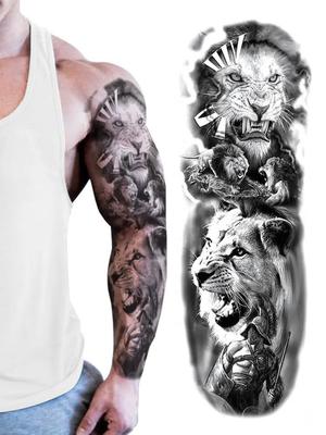 Tam Kol Dövmeli Etiket 1 ADET