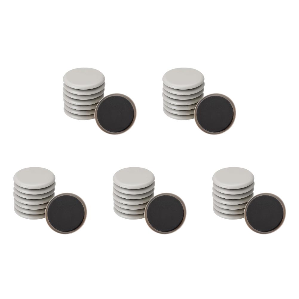 24/40Pcs Furniture Sliders Furniture Gliders Movers Self-Adhesive Heavy Duty Furniture Movers for Home Carpet Hardwood Floors