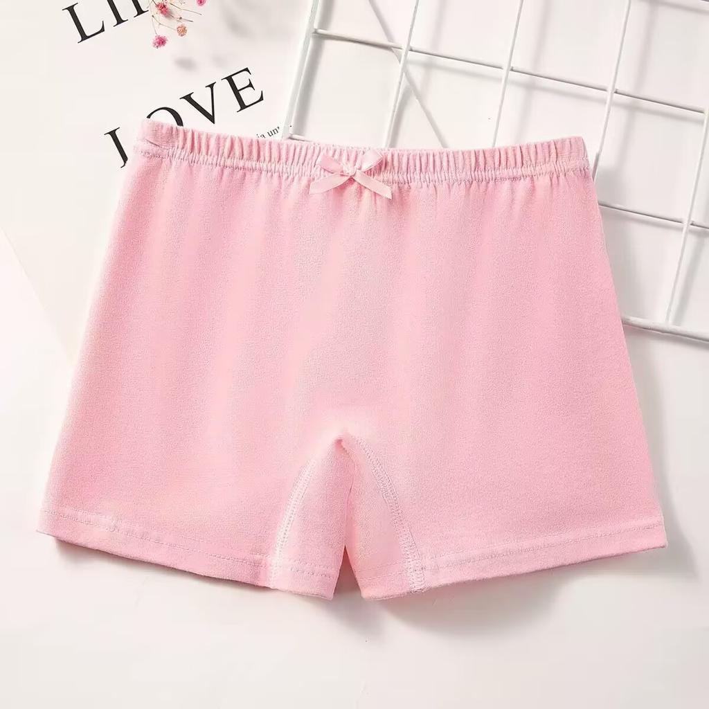 3PC/Set Summer Girls' Safety Pants Cotton Panties for Teenager Boxer Shorts