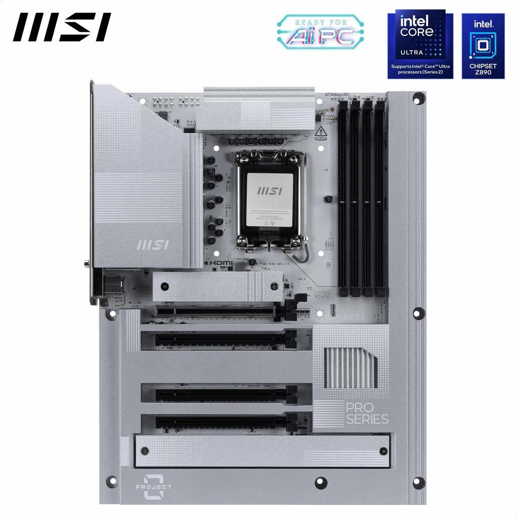 MSI PRO WIFI PZ ATX Motherboard MB6755 Z890-S