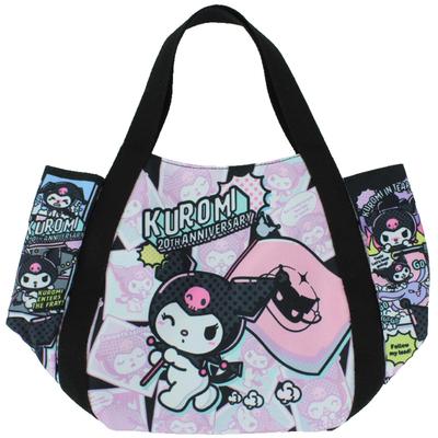 Yasuda Tsusho Sanrio Characters Kuromi 20th Anniversary Balloon Lunch Bag KU20th Lunch 4928 K2