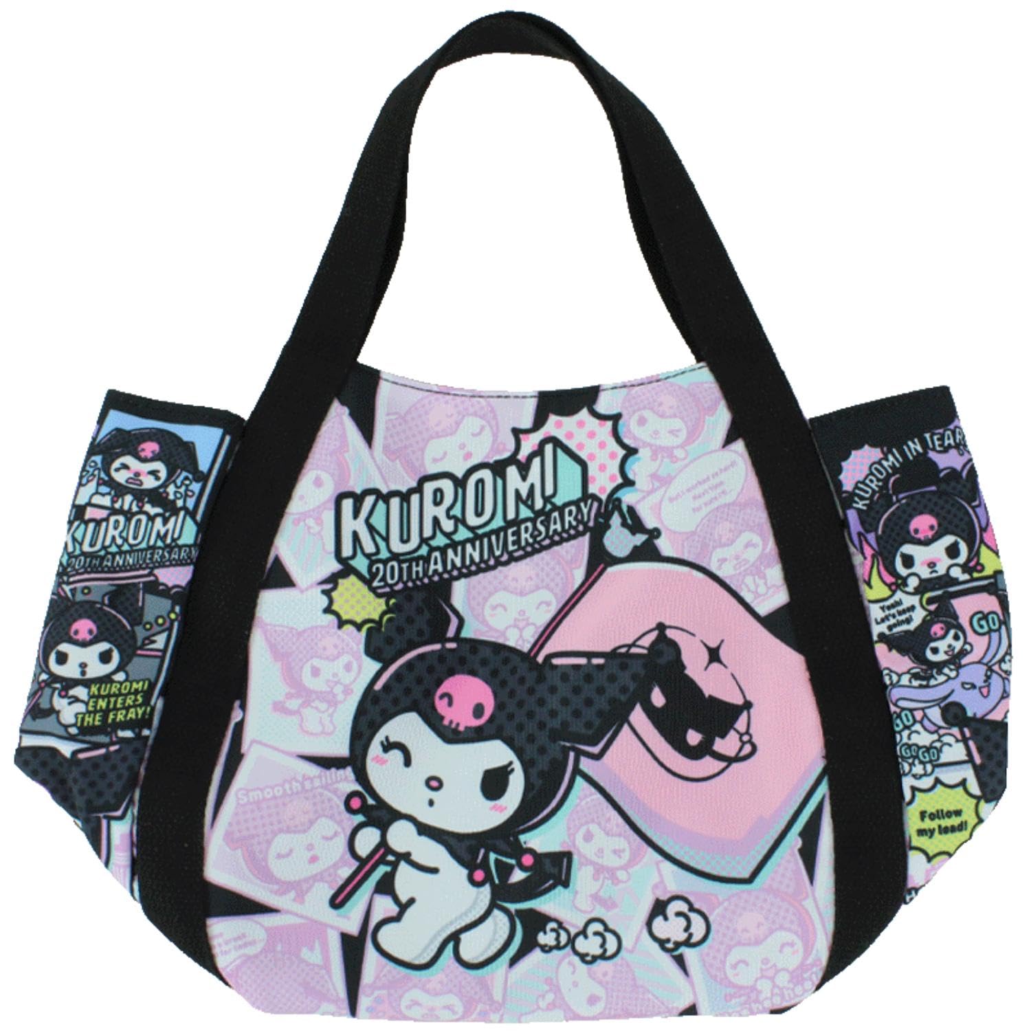 

Yasuda Tsusho Sanrio Characters Kuromi 20th Anniversary Balloon Lunch Bag KU20th Lunch 4928 K2