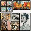 100g/Lot Mosaic Tiles Stained Glass Mosaic DIY Handmade Coaster Mosaic Puzzle Making Art Wall Decoration Supplies Color arte