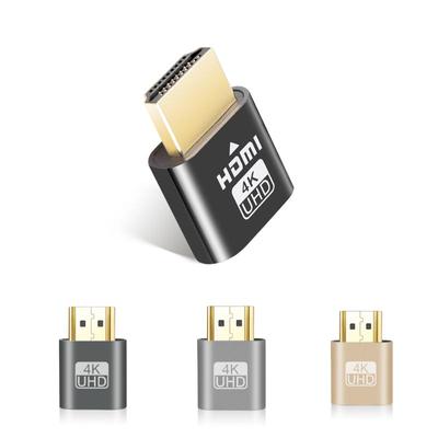 Adattatore display virtuale compatibile HDMI 4K DDC EDID Dummy Plug Display emulatore Cheat Adapter Support1920x1080P per Bitcoi Mining