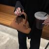 2025 Neue Leder-Damentasche erste Schicht Rindsleder kleine Bauchtasche Mini kleine Muscheltasche grenzüberschreitende Umhängetasche Crossbody-Tasche