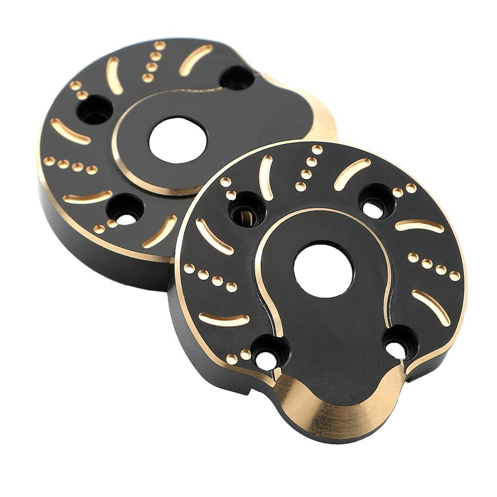 2PCS Brass Counterweight Bridge Replacement for Axial Capra UTB SCX10 III AXI03007 Universal Remote