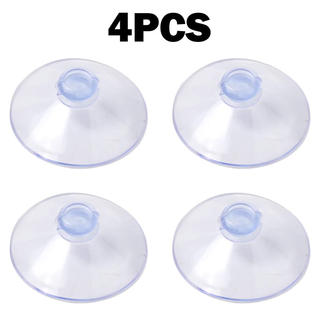 Transparent Suction Cup Wall Hooks 4pcs/10pcs Bathroom Clear