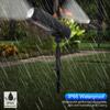 Outdoor Solar Spotlights IP65 Waterproof Adjustable Solar Landscape Spotlights 2 Modes Solar Uplights for Trees Garden Pathway