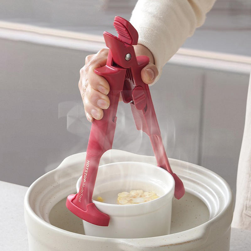 2in1 Anti Scalding Clip Meal Bowls Tongs Silicone Kitchen Bowl Dish Clip Durable Non-slip Gripper Anti-hot Clip Home Accessories