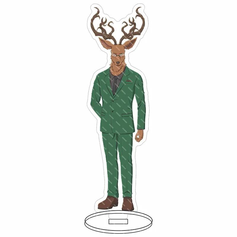 

Fun BEASTARS Character Standing Sign Anime Figure Legoshi Louis Haru Double-Sided Acrylic Stand Model Desk Decor Props Gift Toy