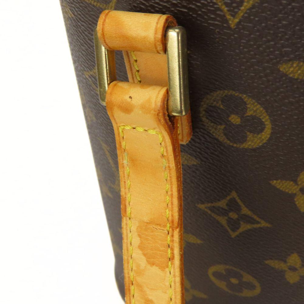 Used LOUIS VUITTON Handbag Vavan PM M51172 Monogram/Nume leather Brown