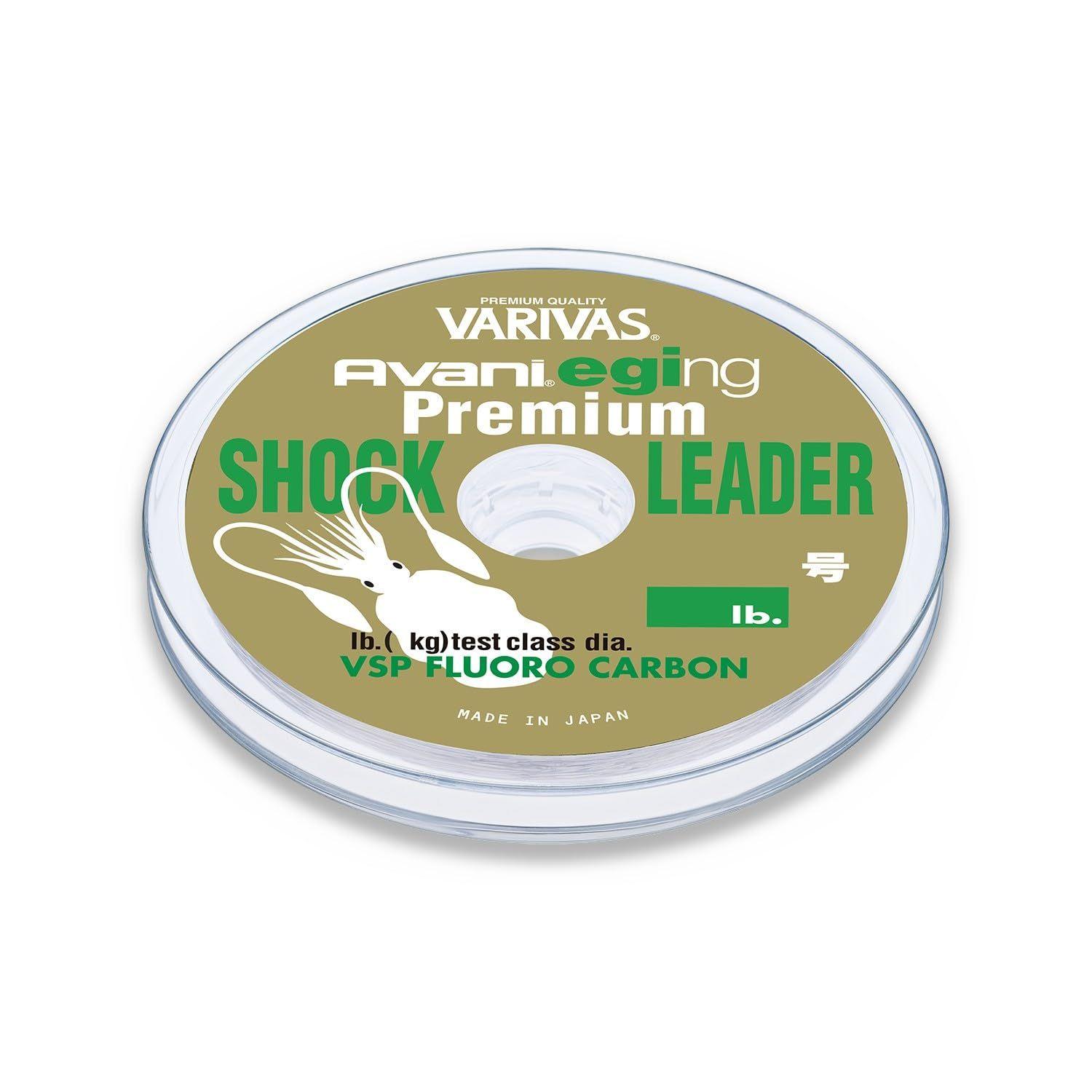 Used MORRIS Shock Leader Varivas Avani Egging Premium VSP Fluorocarbon 30m 1.5 7lb Natural