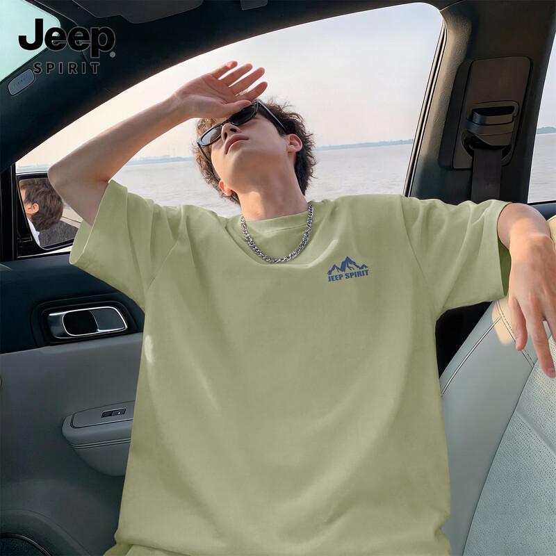 JEEP SPIRIT Men s 2026 Summer Graphic T-Shirt 2XL