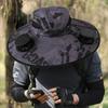 Solar Fan Hat Fishing Hat with Solar Powered Fans Wide Wing Solar Fan Cap USB Solar Fan Adjustable Outdoor