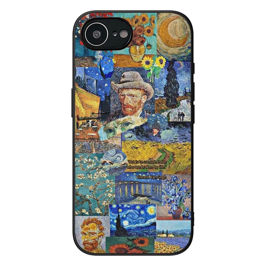 

Cover for Samsung Galaxy S25 S24 S22 S23 FE Ultra Plus A56 A05 A06 A15 A16 A55 S7 Edge Phone Case Van Gogh Sunflower Art Galaxy A05