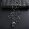 Gothic Ghost Skull Dragon Head Necklace, Punk Rock Men's & Kid's Jewelry