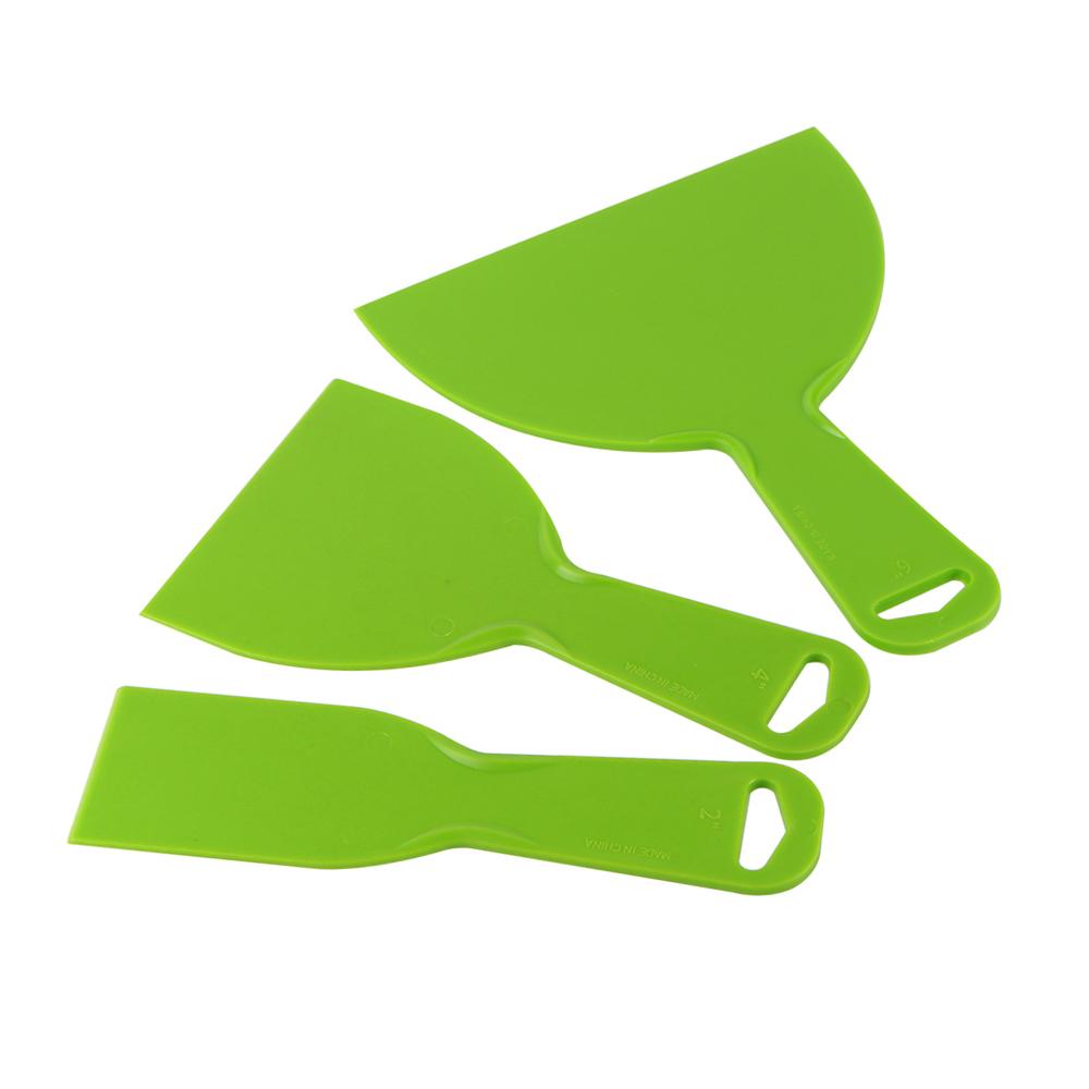 

3 Pieces 3D Printer DLP SLA Resin Tool Shovel Removal Spade 2 4 6 Inch Compatible with Wanhao D8 Nova Kelant 3D Printer зелёный