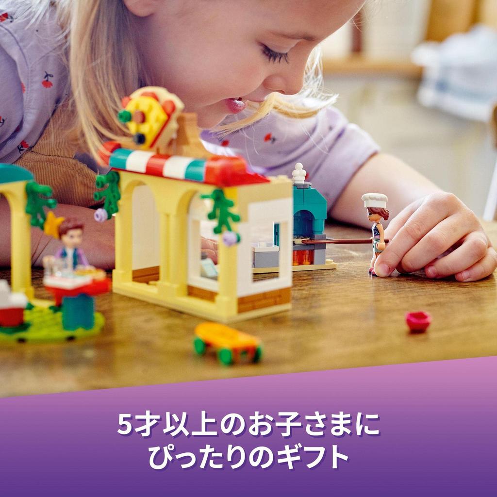 LEGO Friends Heartlake City Pizzeria 41705, Spielzeug, Bausteine, Geschenk, Haus, Rollenspiel, Mädchen, ab 5 Jahren
