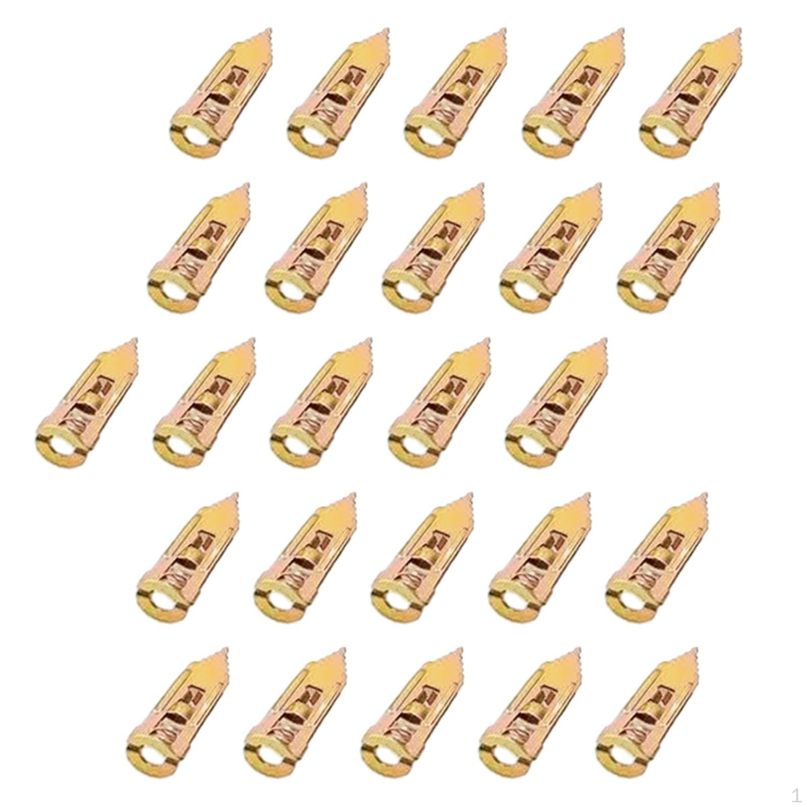 

20 анкеров для гипсокартона с саморезами для монтажа гипсокартона 1.2cmx4cm