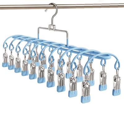 For Drying Socks, Underwear 20-clip Stainless Steel Sock Drying Rack – A Multi-functional Household Tool