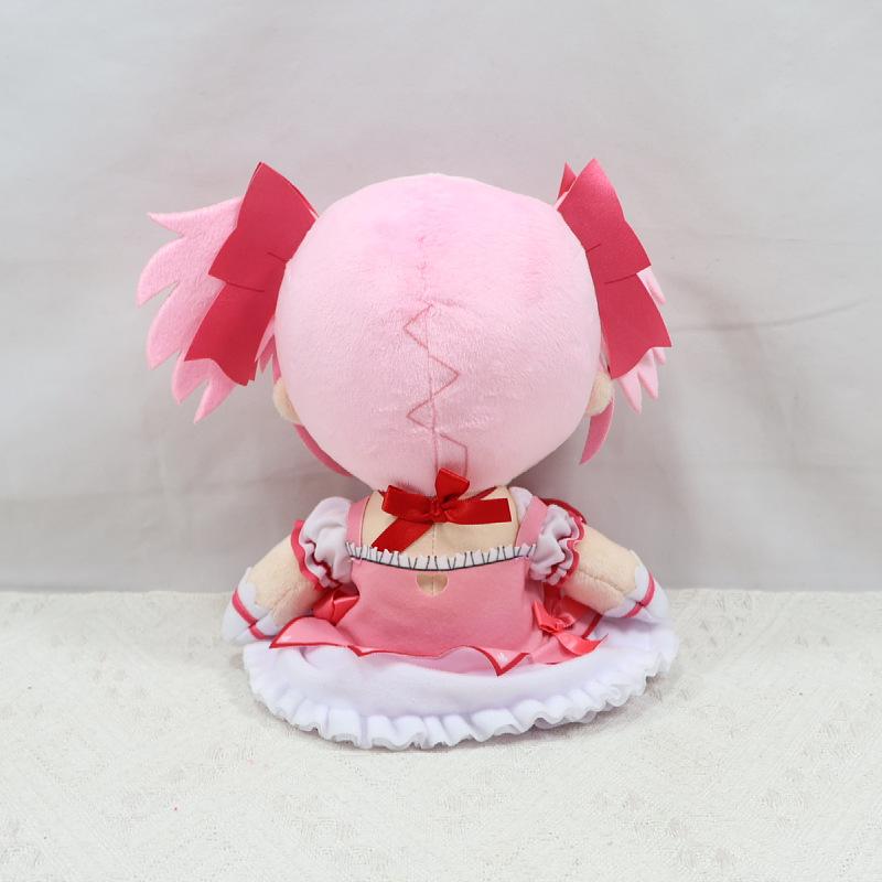 New Puella Magi Madoka Magica Plush Doll Kaname Madoka Akemi Homura Stuffed Toy Cute Anime Character Soft Plushie Ornament Birthday Gift for Anime Fan