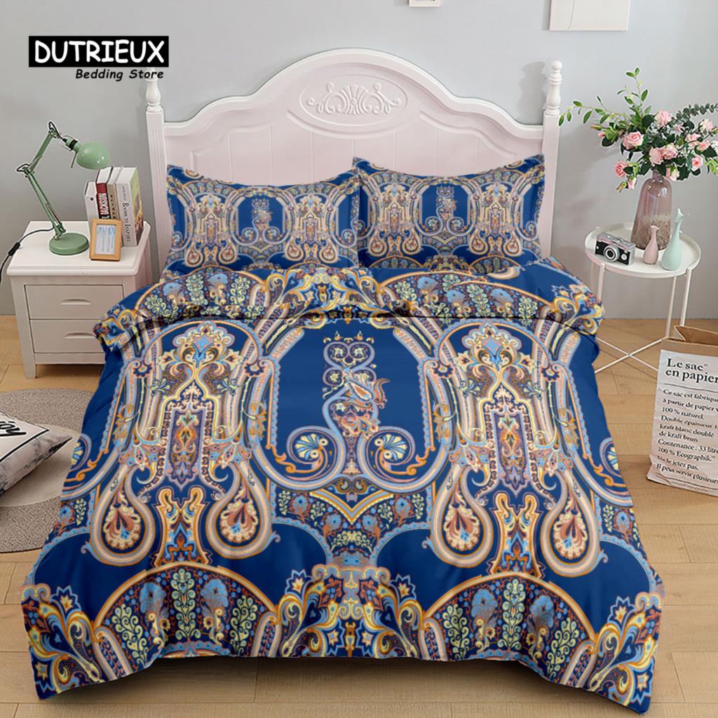 Sharks Underwater Duvet Cover Set, Fashion Bedding Set, Soft Comfortable Breathable Duvet Cover, For Bedroom Guest Room Decor