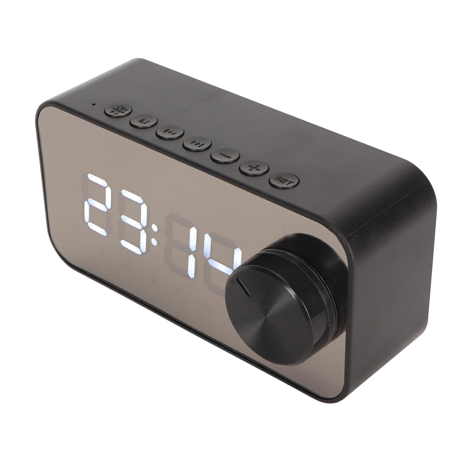 

Беспроводной Bluetooth-динамик с многофункциональным шумоподавлением, температурным дисплеем, голосовым вещанием FM чёрный