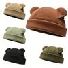 Automne et hiver polyester chaud dessin animé Docker casquette chapeau sans bord bonnet propriétaire marin casquette fille et femme