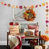 4m Autumn Leaves Maple Garland Thanksgiving Decoration Flag Banner Wall Fireplace Halloween Christmas Decor