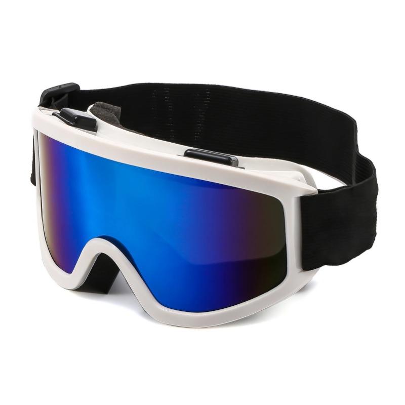 Fashion Large Frame Anti Fog Women Men Goggles Lens Anti-Collision Anti-Glare Lens Outdoor Sport Snow Snowboard Eyeglasses