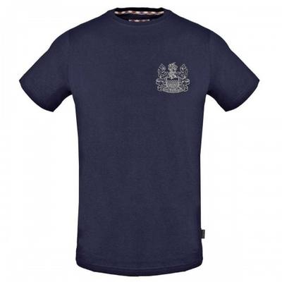 Aquascutum Men's Aldis Stitched Logo T-Shirt