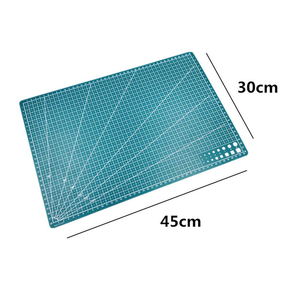 Tapis de Coupe Auto-Cicatrisant Planche de Coupe Quadrillée Plaque de Coupe PVC Double Face Coussin de Coupe 3 Couches pour Scrapbooking Projets DIY