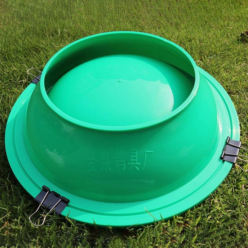 DIY Pigeon Nesting Plaster Model Pet Accessory Bird Bowl Durable Plastic Container for Homing Pigeon Breeding Race