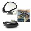 Side Rear View Blind Spot Mirror Adjustable Car Wide Angle Add On For Left+Right